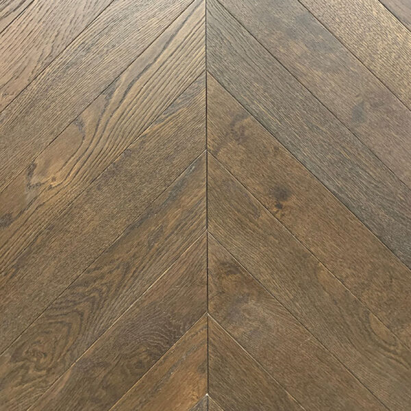 Xylo Soho Chevron Dark Mocha Stained Oak