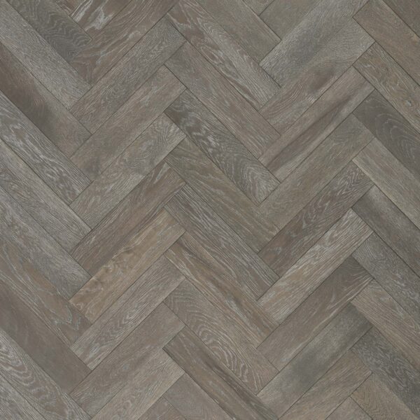 V4 Flooring Deco Parquet Herringbone ZB103 Silver Haze