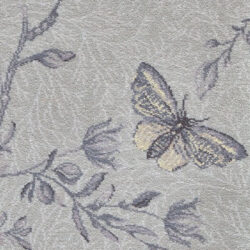 Brintons Timorous Beasties Collection Silver Ruskin Butterfly