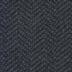 Jacaranda Natural Weave Herringbone Charcoal